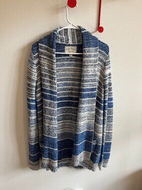Lucky Brand Striped Cardigan